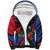 Antigua and Barbuda Cricket Custom Sherpa Hoodie Go Champions Falcons - Wonder Print Shop