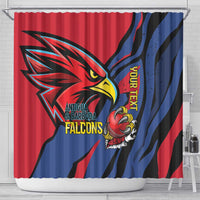 Antigua and Barbuda Cricket Custom Shower Curtain Go Champions Falcons - Wonder Print Shop