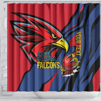 Antigua and Barbuda Cricket Custom Shower Curtain Go Champions Falcons - Wonder Print Shop
