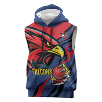 Antigua and Barbuda Cricket Custom Sleeveless Hoodie Go Champions Falcons - Wonder Print Shop