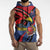 Antigua and Barbuda Cricket Custom Sleeveless Hoodie Go Champions Falcons - Wonder Print Shop