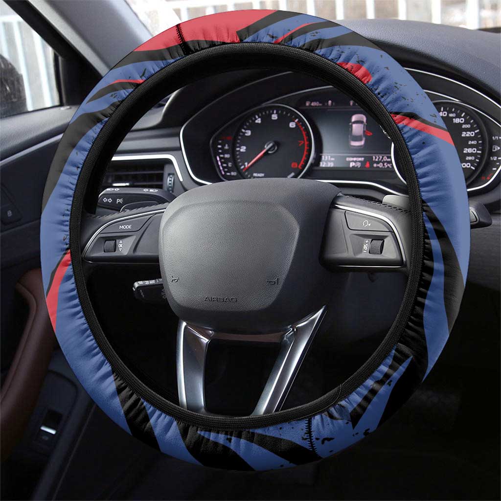 Antigua and Barbuda Cricket Steering Wheel Cover Go Champions Falcons - Wonder Print Shop