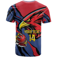 Antigua and Barbuda Cricket Custom T Shirt Go Champions Falcons - Wonder Print Shop