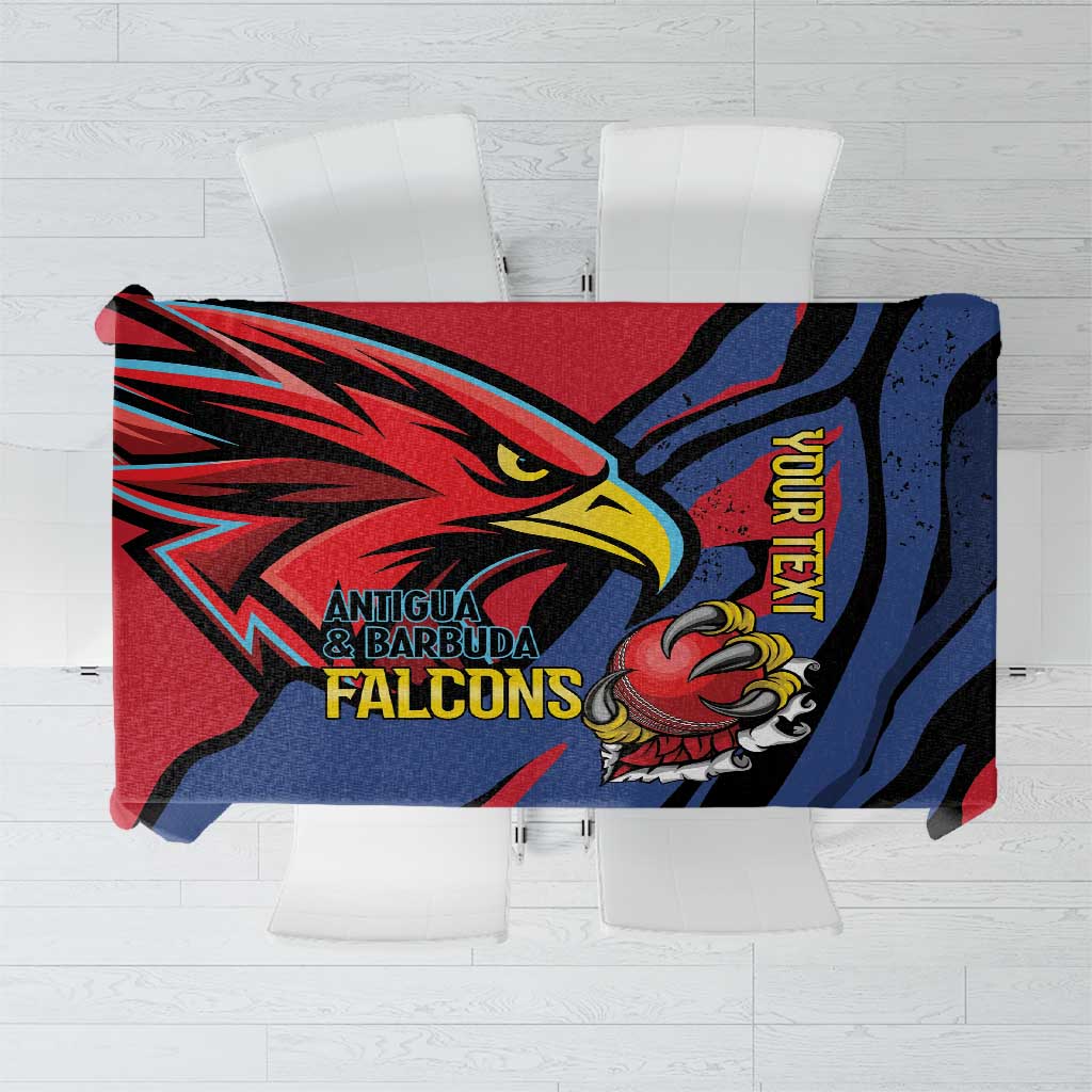 Antigua and Barbuda Cricket Custom Tablecloth Go Champions Falcons - Wonder Print Shop
