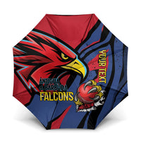 Antigua and Barbuda Cricket Custom Umbrella Go Champions Falcons - Wonder Print Shop