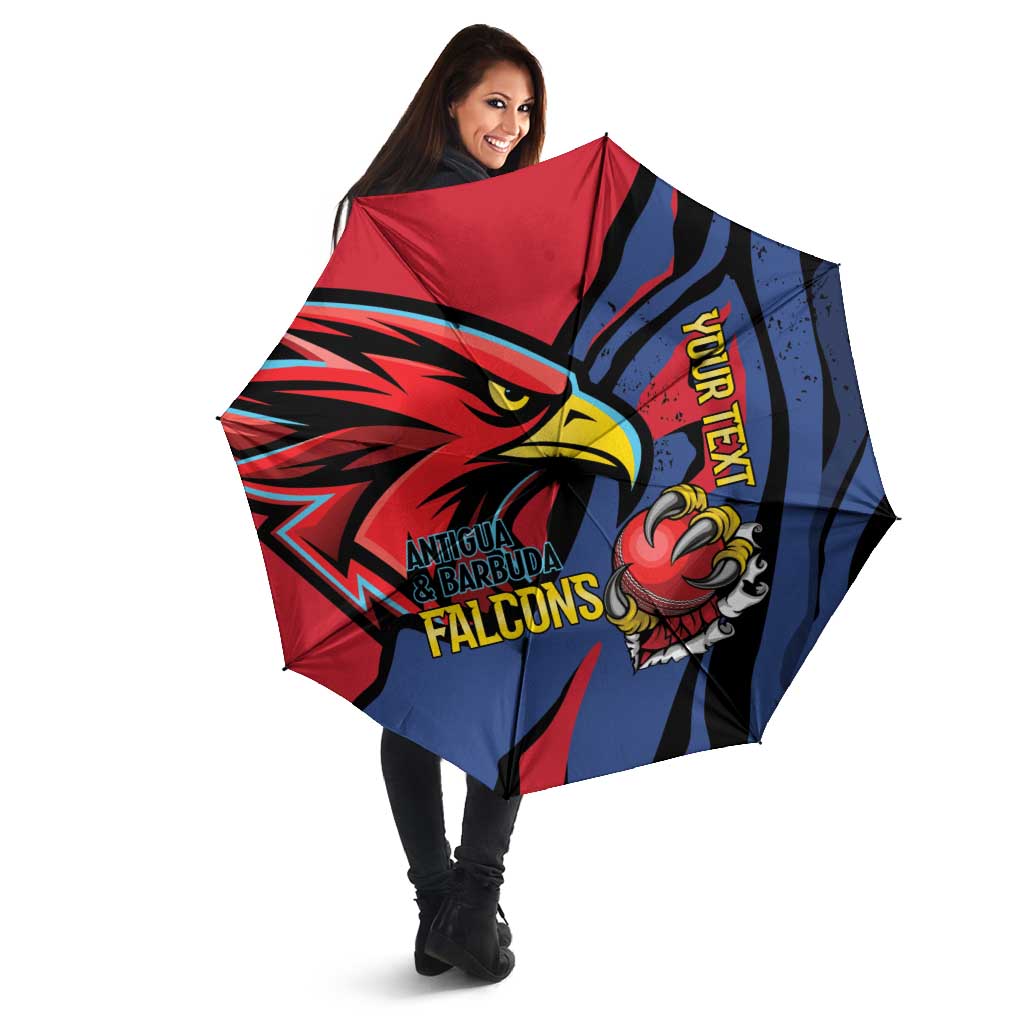 Antigua and Barbuda Cricket Custom Umbrella Go Champions Falcons - Wonder Print Shop