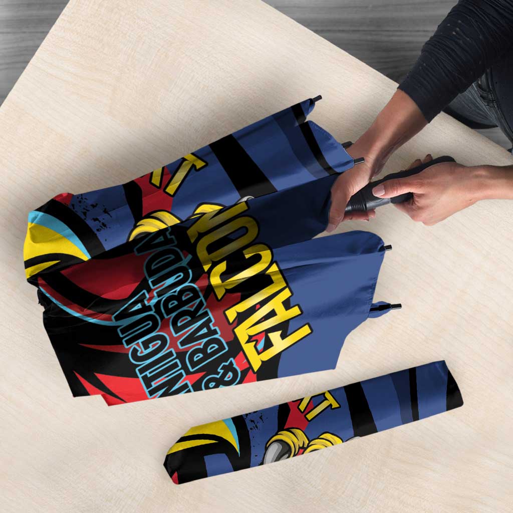 Antigua and Barbuda Cricket Custom Umbrella Go Champions Falcons - Wonder Print Shop
