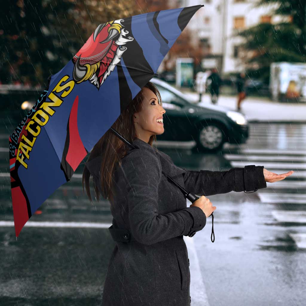 Antigua and Barbuda Cricket Custom Umbrella Go Champions Falcons - Wonder Print Shop