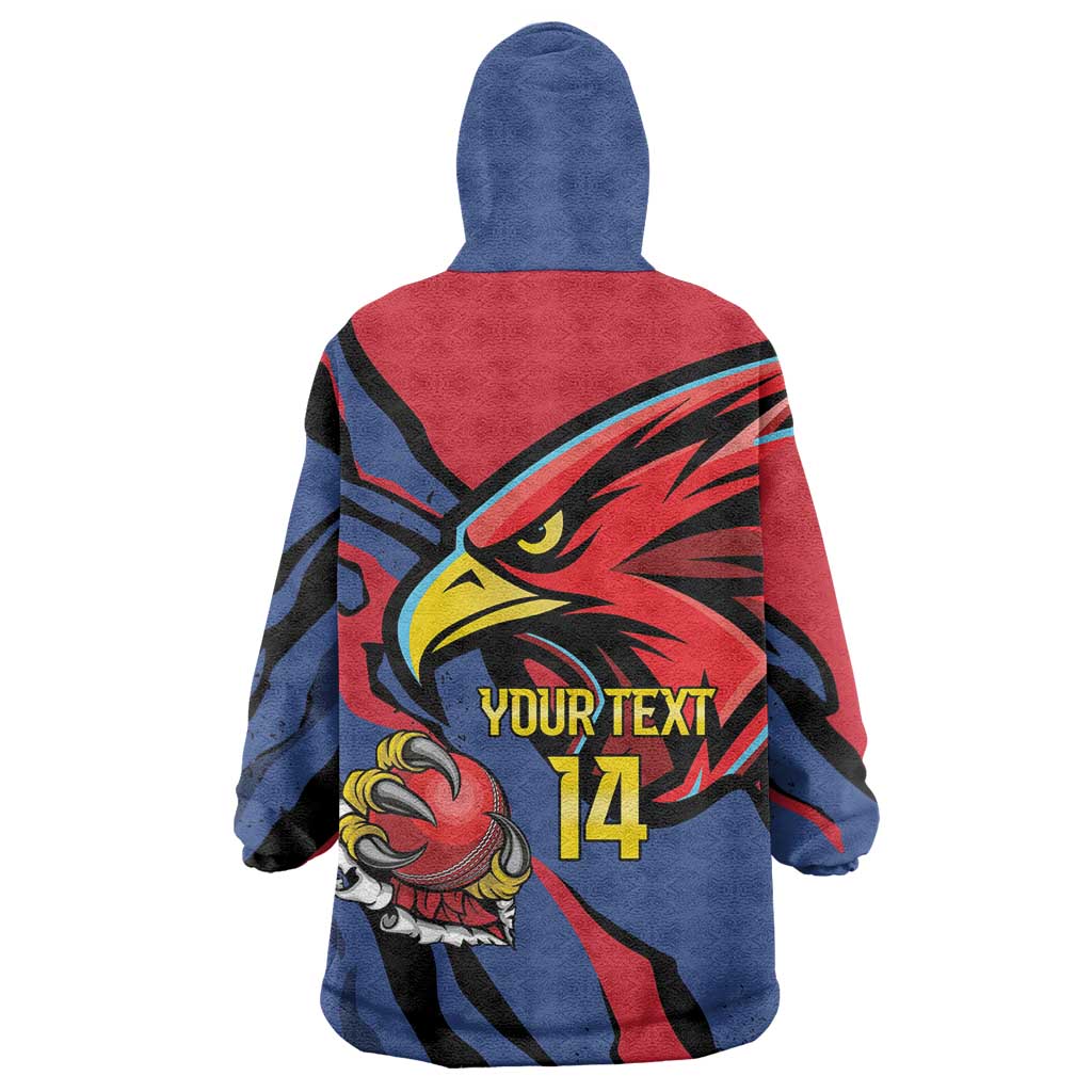 Antigua and Barbuda Cricket Custom Wearable Blanket Hoodie Go Champions Falcons - Wonder Print Shop