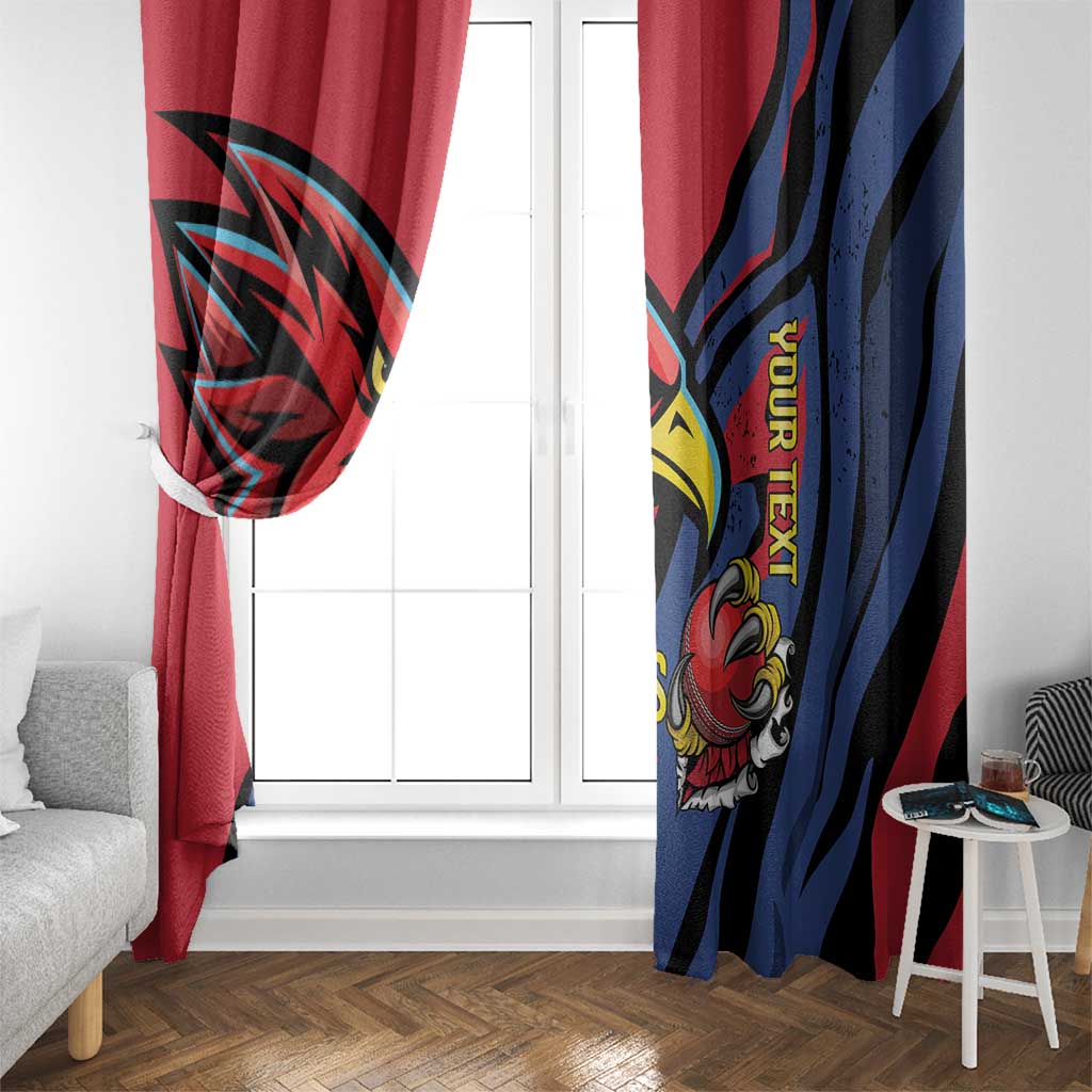 Antigua and Barbuda Cricket Custom Window Curtain Go Champions Falcons - Wonder Print Shop