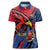 Antigua and Barbuda Cricket Custom Women Polo Shirt Go Champions Falcons - Wonder Print Shop