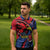 Antigua and Barbuda Cricket Custom Zipper Polo Shirt Go Champions Falcons - Wonder Print Shop
