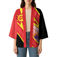 Personalised Macedonia National Day Kimono New Sun of Liberty Waves Style - Wonder Print Shop