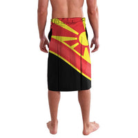 Personalised Macedonia National Day Lavalava New Sun of Liberty Waves Style - Wonder Print Shop