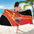 Personalised Macedonia National Day Sarong New Sun of Liberty Waves Style - Wonder Print Shop
