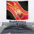 Personalised Macedonia National Day Tapestry New Sun of Liberty Waves Style - Wonder Print Shop