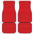 Vergina Sun Macedonia Car Mats Greek Pattern Red - Wonder Print Shop