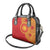 Vergina Sun Macedonia Shoulder Handbag Greek Pattern Red - Wonder Print Shop