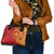 Vergina Sun Macedonia Shoulder Handbag Greek Pattern Red - Wonder Print Shop