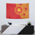 Vergina Sun Macedonia Tapestry Greek Pattern Red - Wonder Print Shop