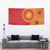Vergina Sun Macedonia Tapestry Greek Pattern Red - Wonder Print Shop