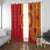 Vergina Sun Macedonia Window Curtain Greek Pattern Red - Wonder Print Shop