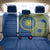 Vergina Sun Macedonia Back Car Seat Cover Greek Pattern Blue - Wonder Print Shop