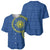 Vergina Sun Macedonia Baseball Jersey Greek Pattern Blue - Wonder Print Shop