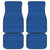 Vergina Sun Macedonia Car Mats Greek Pattern Blue - Wonder Print Shop