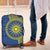 Vergina Sun Macedonia Luggage Cover Greek Pattern Blue - Wonder Print Shop