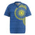 Vergina Sun Macedonia Rugby Jersey Greek Pattern Blue - Wonder Print Shop