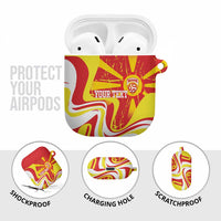 Macedonia Football Custom AirPods Case Go Risovi Grunge Style - Wonder Print Shop