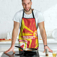Macedonia Football Custom Apron Go Risovi Grunge Style - Wonder Print Shop
