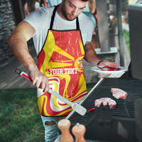 Macedonia Football Custom Apron Go Risovi Grunge Style - Wonder Print Shop