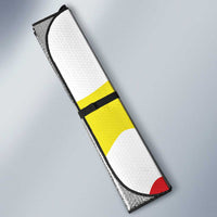 Macedonia Football Custom Auto Sun Shade Go Risovi Grunge Style - Wonder Print Shop