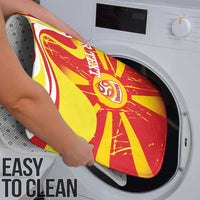 Macedonia Football Custom Bathroom Set Go Risovi Grunge Style - Wonder Print Shop