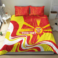 Macedonia Football Custom Bedding Set Go Risovi Grunge Style - Wonder Print Shop