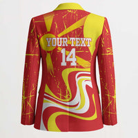 Macedonia Football Custom Blazer Go Risovi Grunge Style - Wonder Print Shop