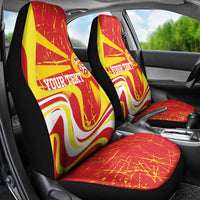Macedonia Football Custom Car Seat Cover Go Risovi Grunge Style - Wonder Print Shop