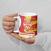 Macedonia Football Custom Ceramic Mug Go Risovi Grunge Style - Wonder Print Shop