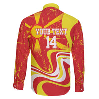 Macedonia Football Custom Family Matching Puletasi and Hawaiian Shirt Go Risovi Grunge Style - Wonder Print Shop