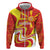 Macedonia Football Custom Hoodie Go Risovi Grunge Style - Wonder Print Shop