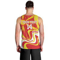 Macedonia Football Custom Men Tank Top Go Risovi Grunge Style - Wonder Print Shop