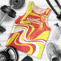 Macedonia Football Custom Men Tank Top Go Risovi Grunge Style - Wonder Print Shop