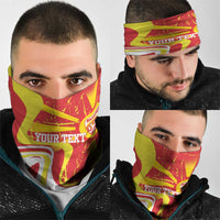 Macedonia Football Custom Neck Gaiter Go Risovi Grunge Style - Wonder Print Shop