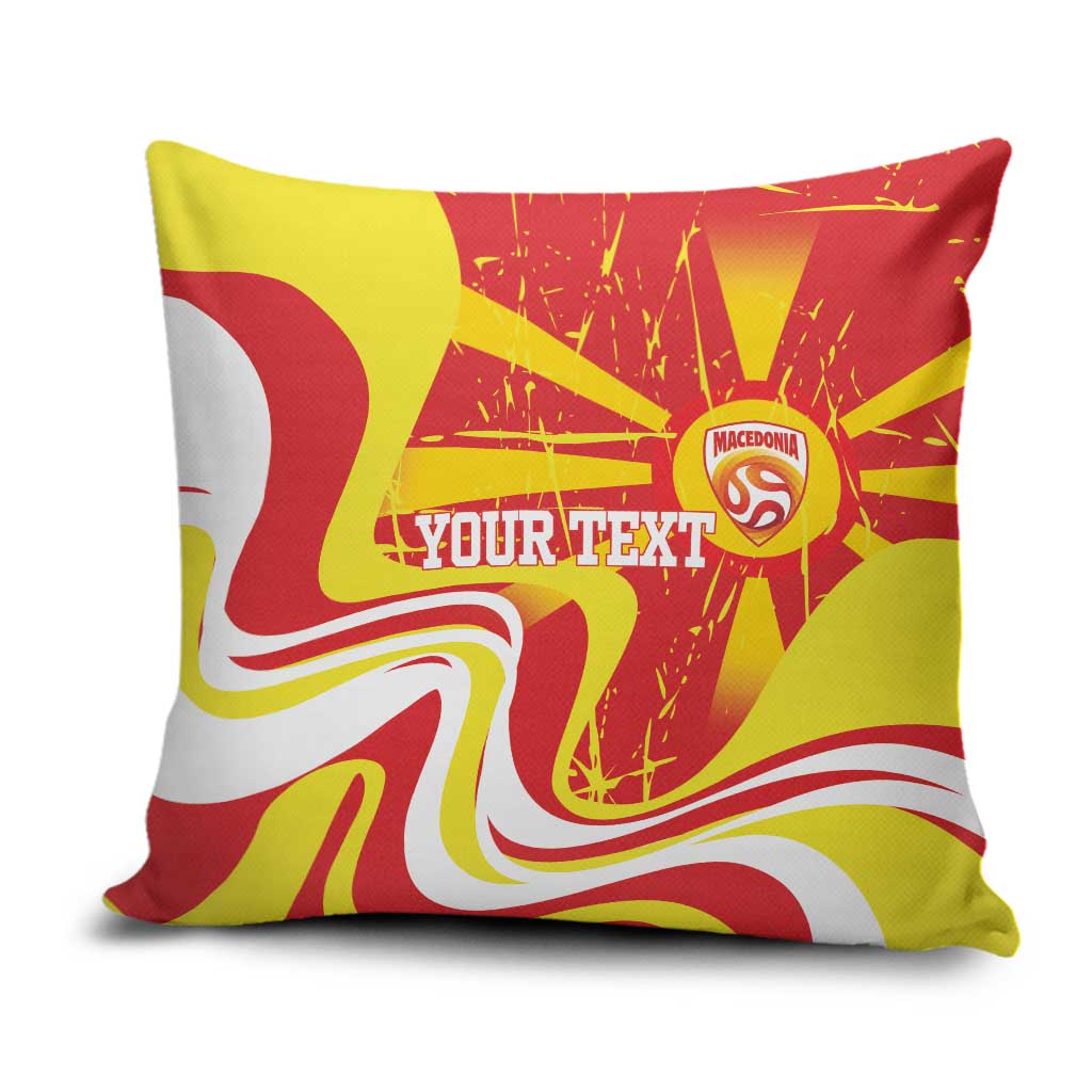 Macedonia Football Custom Pillow Cover Go Risovi Grunge Style - Wonder Print Shop