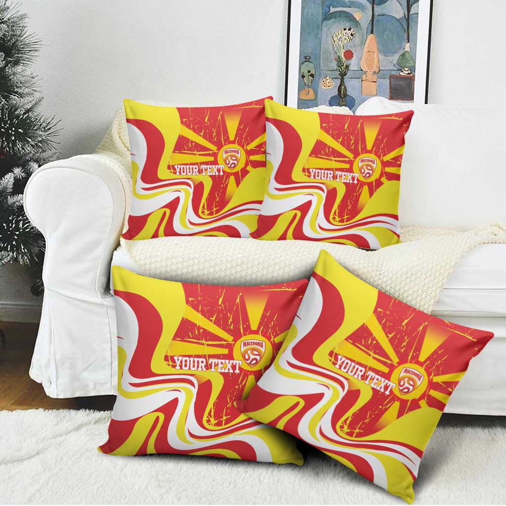 Macedonia Football Custom Pillow Cover Go Risovi Grunge Style - Wonder Print Shop