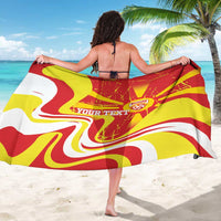 Macedonia Football Custom Sarong Go Risovi Grunge Style - Wonder Print Shop