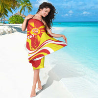 Macedonia Football Custom Sarong Go Risovi Grunge Style - Wonder Print Shop