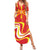 Macedonia Football Custom Summer Maxi Dress Go Risovi Grunge Style - Wonder Print Shop